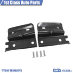 Set of 2 Soft Top Bow Brackets & Screws for Jeep Wrangler JK (2013–2018)