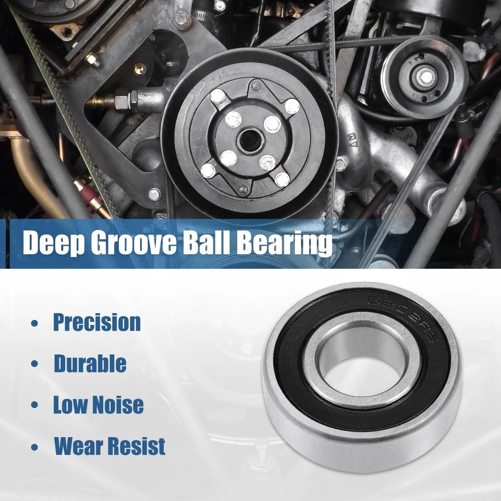6202-2RS Deep Groove Ball Bearing for Z2 Lever (15x35x11mm)