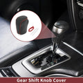 1 Pc Gear Shift Knob Cover for Nissan Rogue Sport (2017–2021) Black Red
