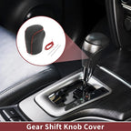1 Pc Gear Shift Knob Cover for Nissan Rogue Sport (2017–2021) Black Red