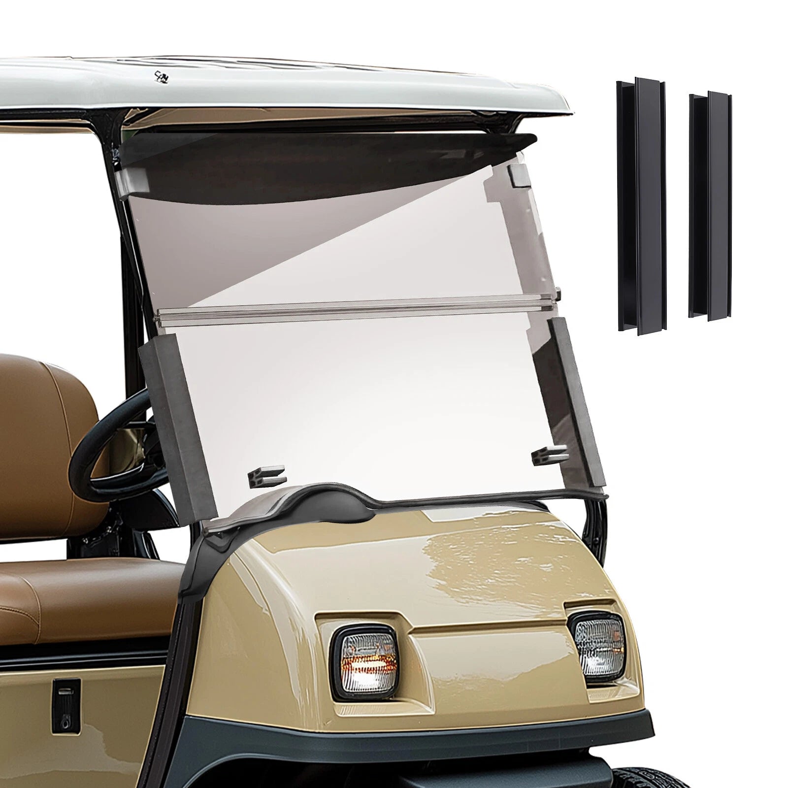 Clear View Windshield for EZGO RXV Golf Cart (2008–2023) 31.5" Tinted
