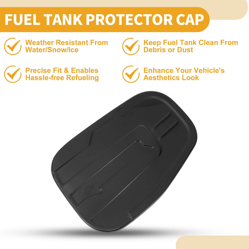 Fuel Tank Door Cap for Ford Ranger (2023–2025) Fuel Filler Flap Cover Black