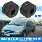2 x Car Front Stabilizer Bar Bushings for Chrysler Voyager & Dodge Caravan