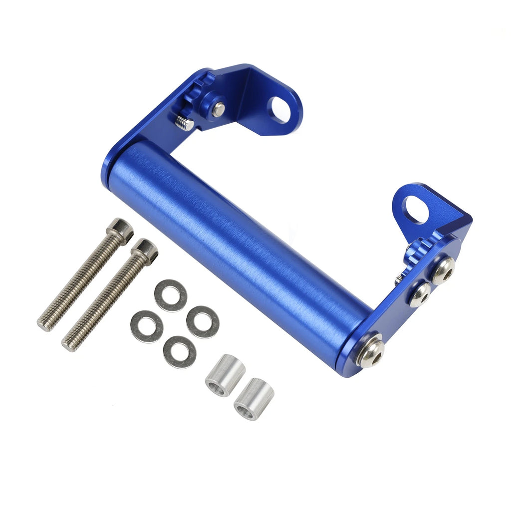 Navigation Bracket for Motorbike Motorcycle (22mm, Blue)