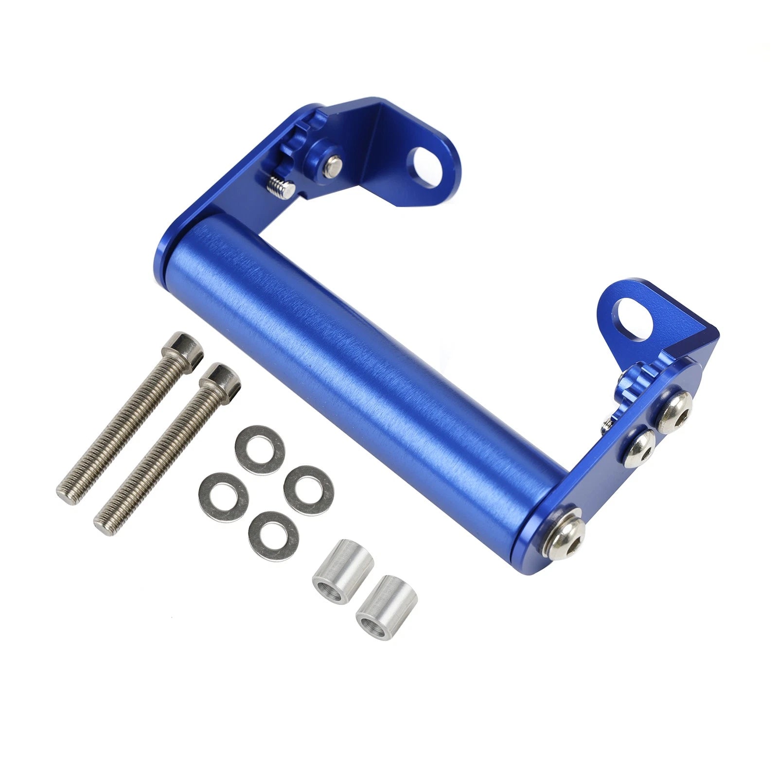 Navigation Bracket for Motorbike Motorcycle (22mm, Blue)
