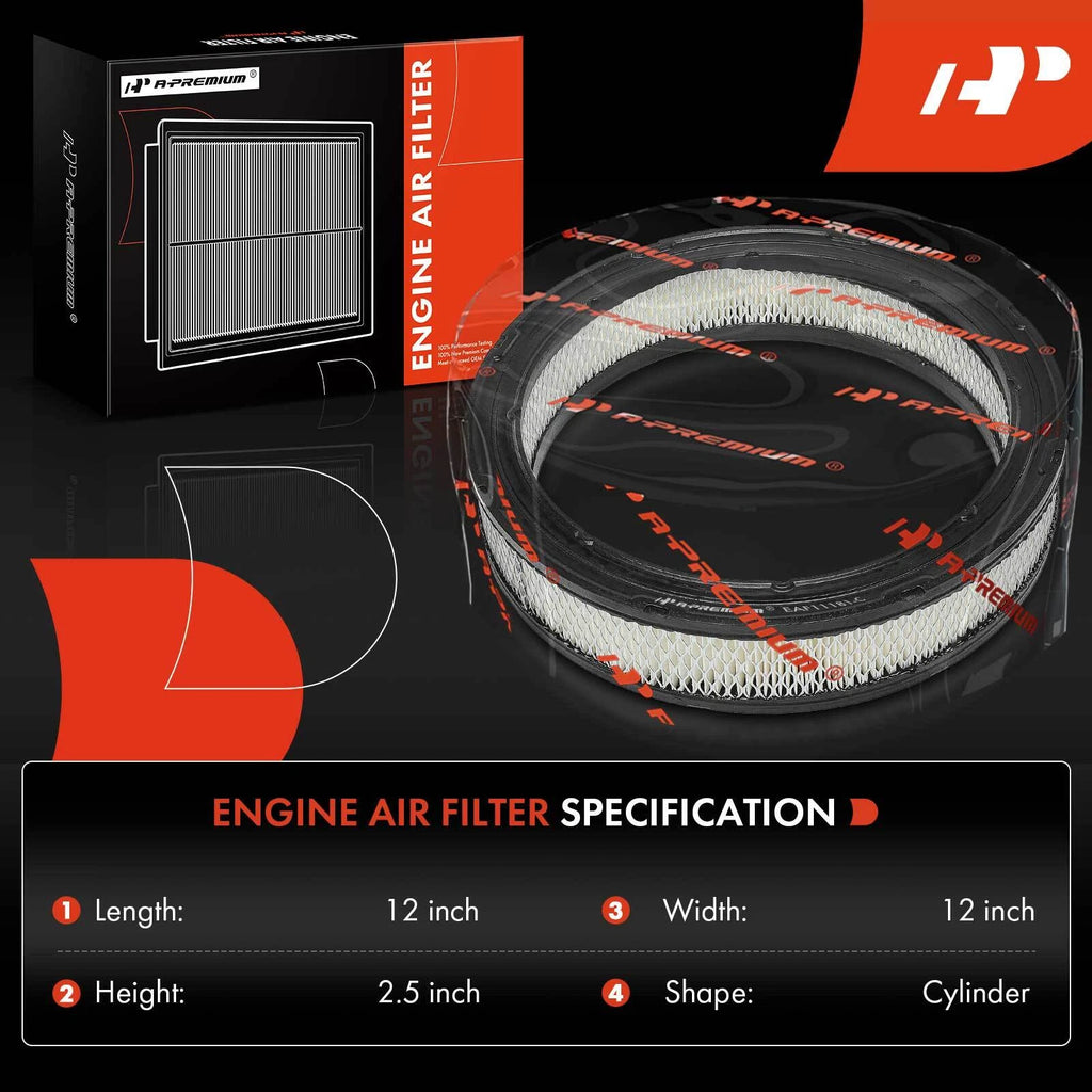 Engine Air Filter for Chevy Malibu, Impala, Camaro, Buick Regal (2000-2023)
