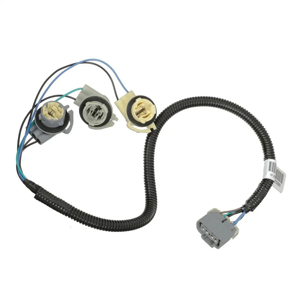 Tail Light Socket Wiring Harness Rear Left for Chevy Cadillac Escalade (2002-2020)