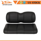 Set of 2 Black Front Cushions for E-Z-GO TXT (2000–2023)