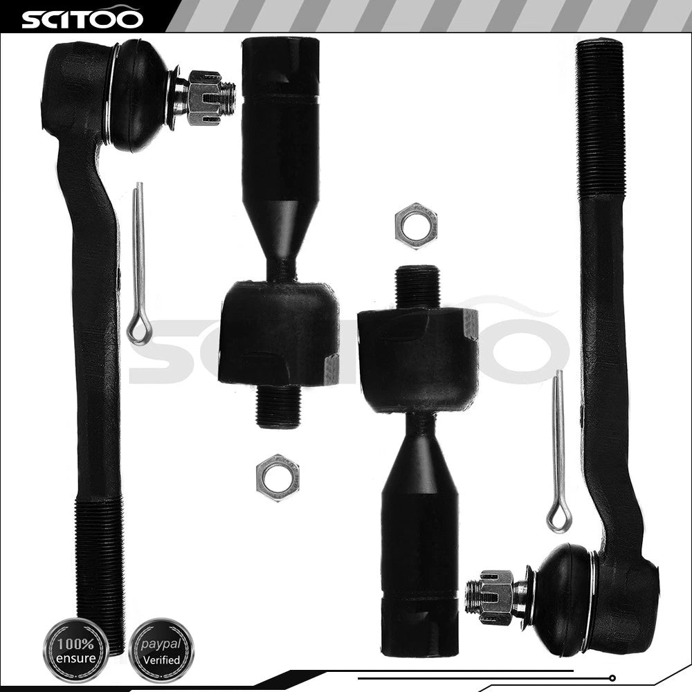 Set of 2 Front Tie Rod Ends for Toyota 4Runner (1996–2002) EV433 ES3547 ES3548