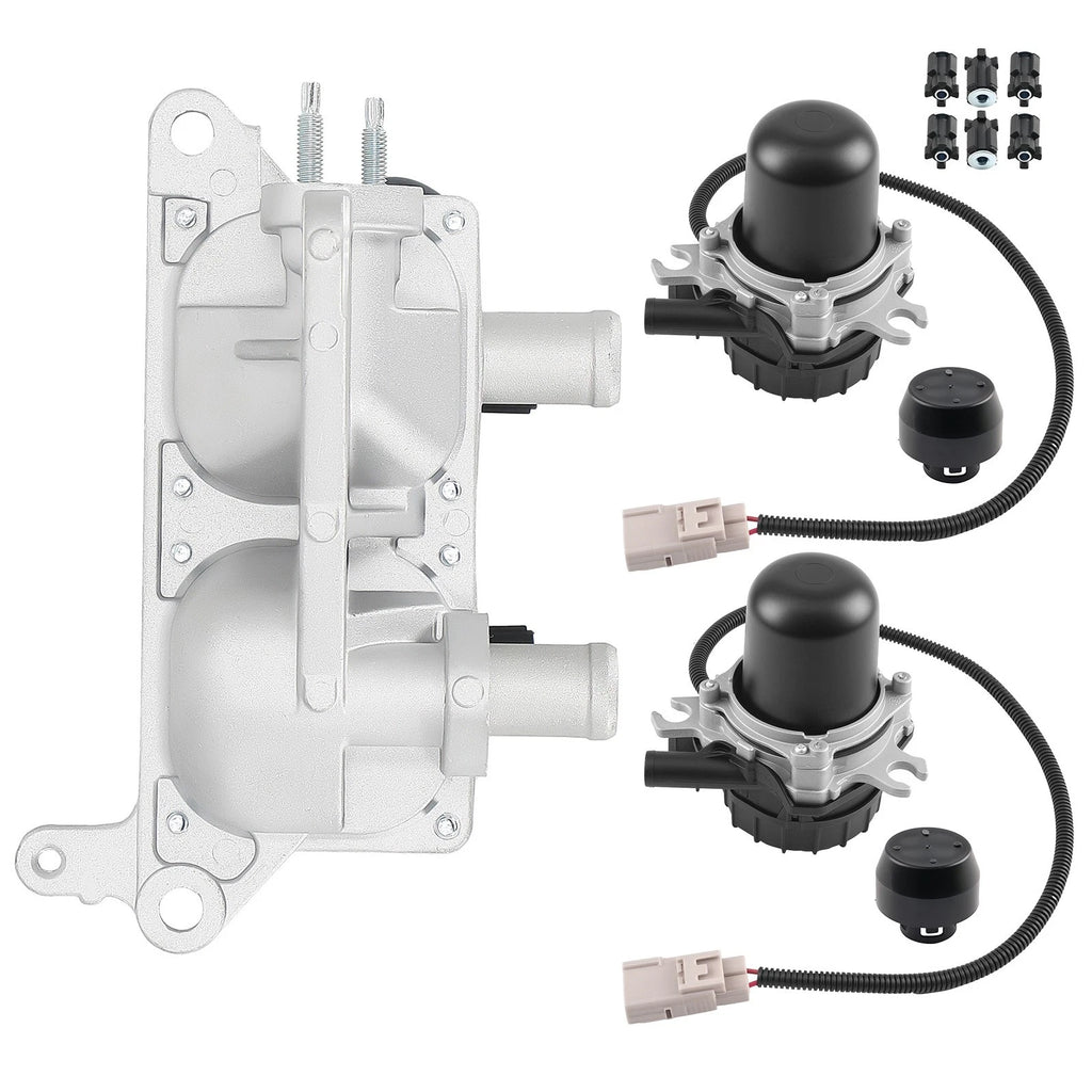 2X Secondary Injection Air Pump & 1X Air Injection Valve for Toyota Tundra