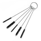 Set of 5 Jet Brushes with 4mm Hex Adjusting Tool for Comprehensive Maintenance