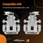Rear Brake Caliper Pair for Honda Accord (2013–2017) with Bracket