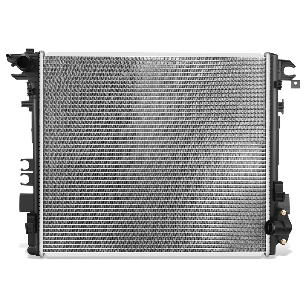 Aluminum Core Radiator for Jeep Gladiator Wrangler JL 2.0L 3.6L (2018–2023) DPI 13754