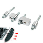 1" Driver Floorboard Extenders for Harley Road Electra Street Glide (2006-2023)