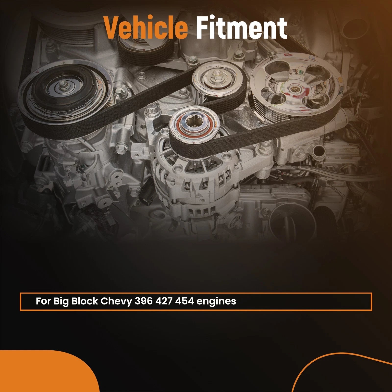 Performance Drive System Gilmer Kit for Chevrolet BBC 396-454 (1965–1990)