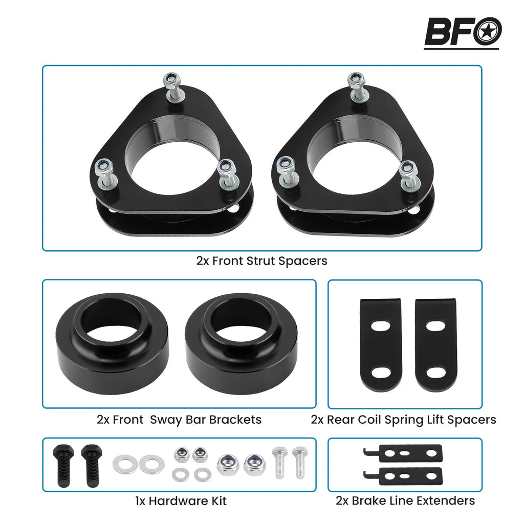 2" Front 1.5" Rear Leveling Lift Kit for Toyota RAV4 (2006–2018)