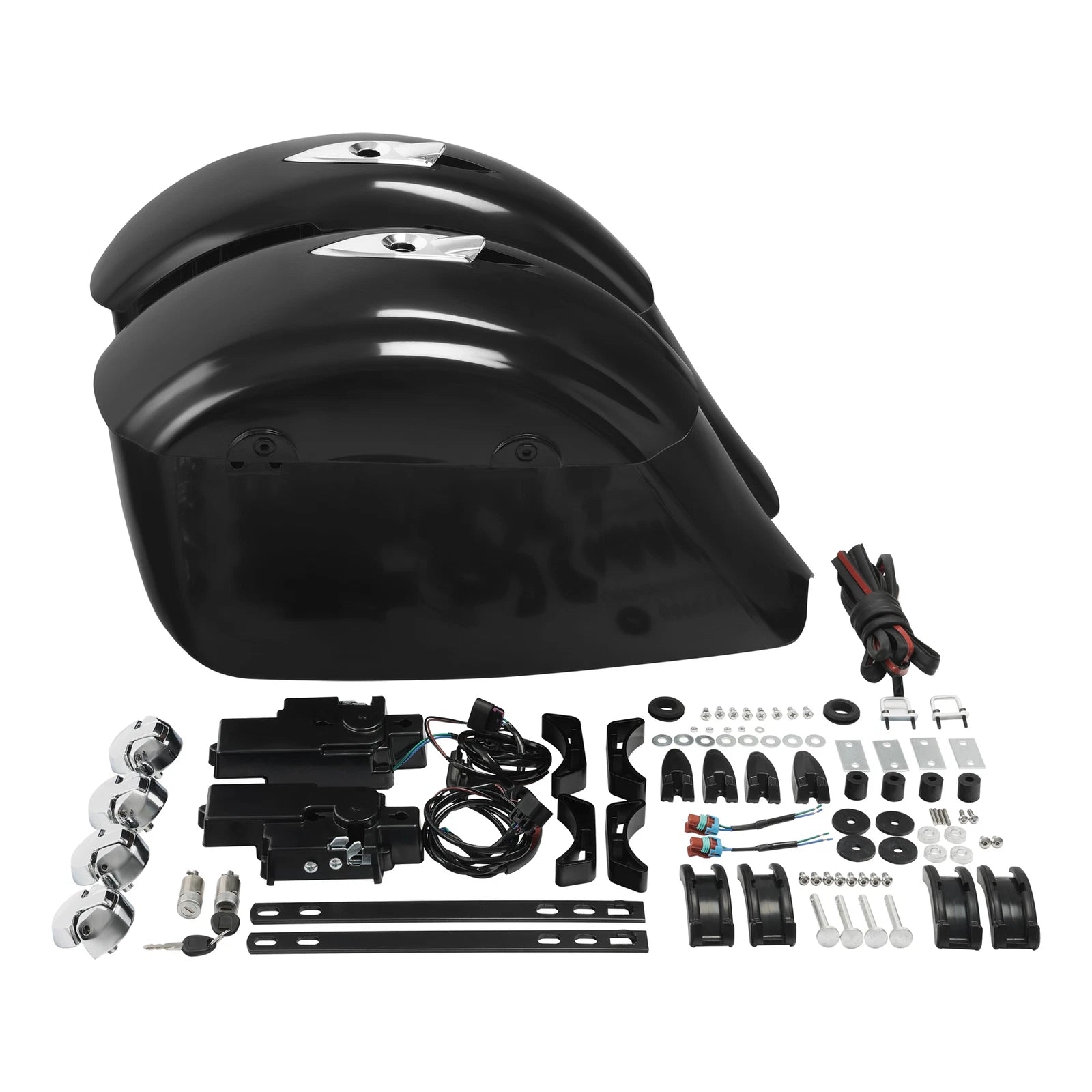 Unpainted Saddlebags Electronic Latch Lid for Indian Chieftain (2014–2018)
