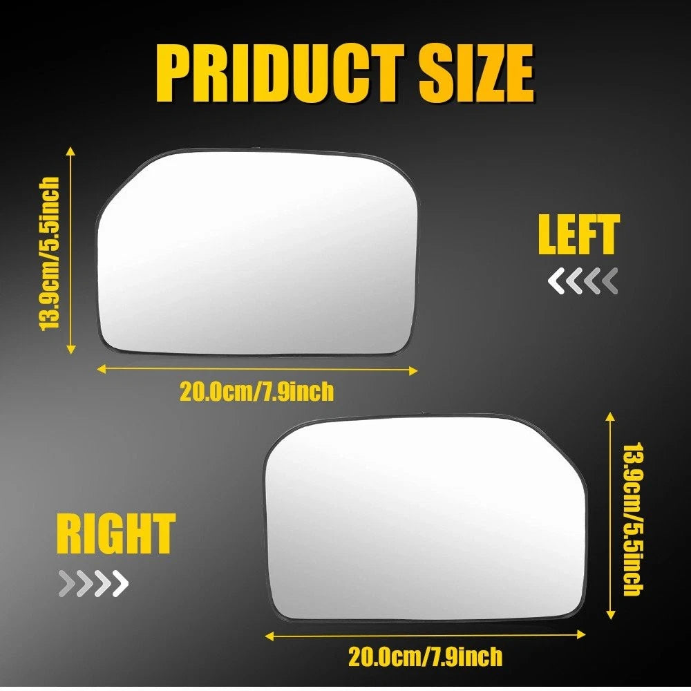 Mirror Glass Set for Toyota FJ Cruiser (2007–2014)