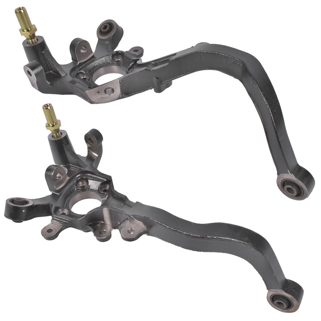 2X Steering Knuckle Rear Left & Right w/ ABS Hole for Hyundai Sonata Kia Optima (2011–2019)