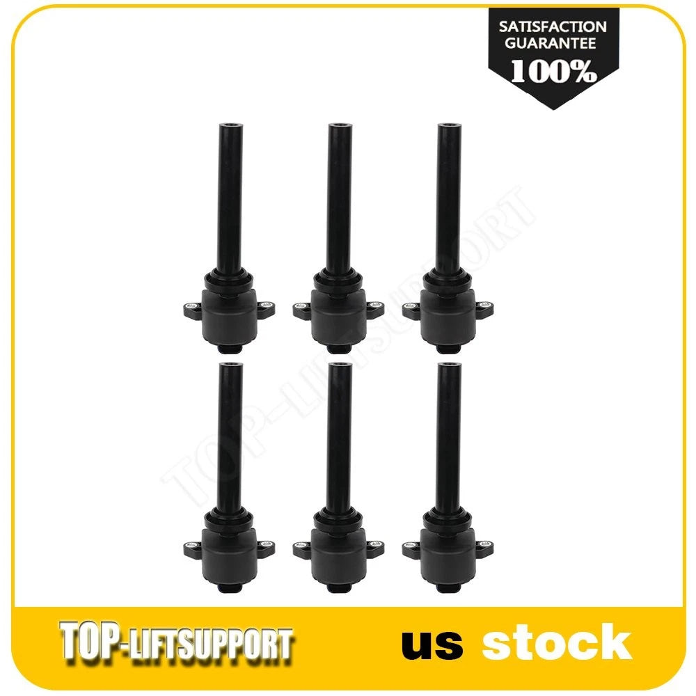 Set of 6 Ignition Coils for Isuzu Rodeo Axiom Trooper Amigo Honda Passport