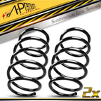 2X Front Coil Springs for BMW E46 325i (2001–2005) Sedan