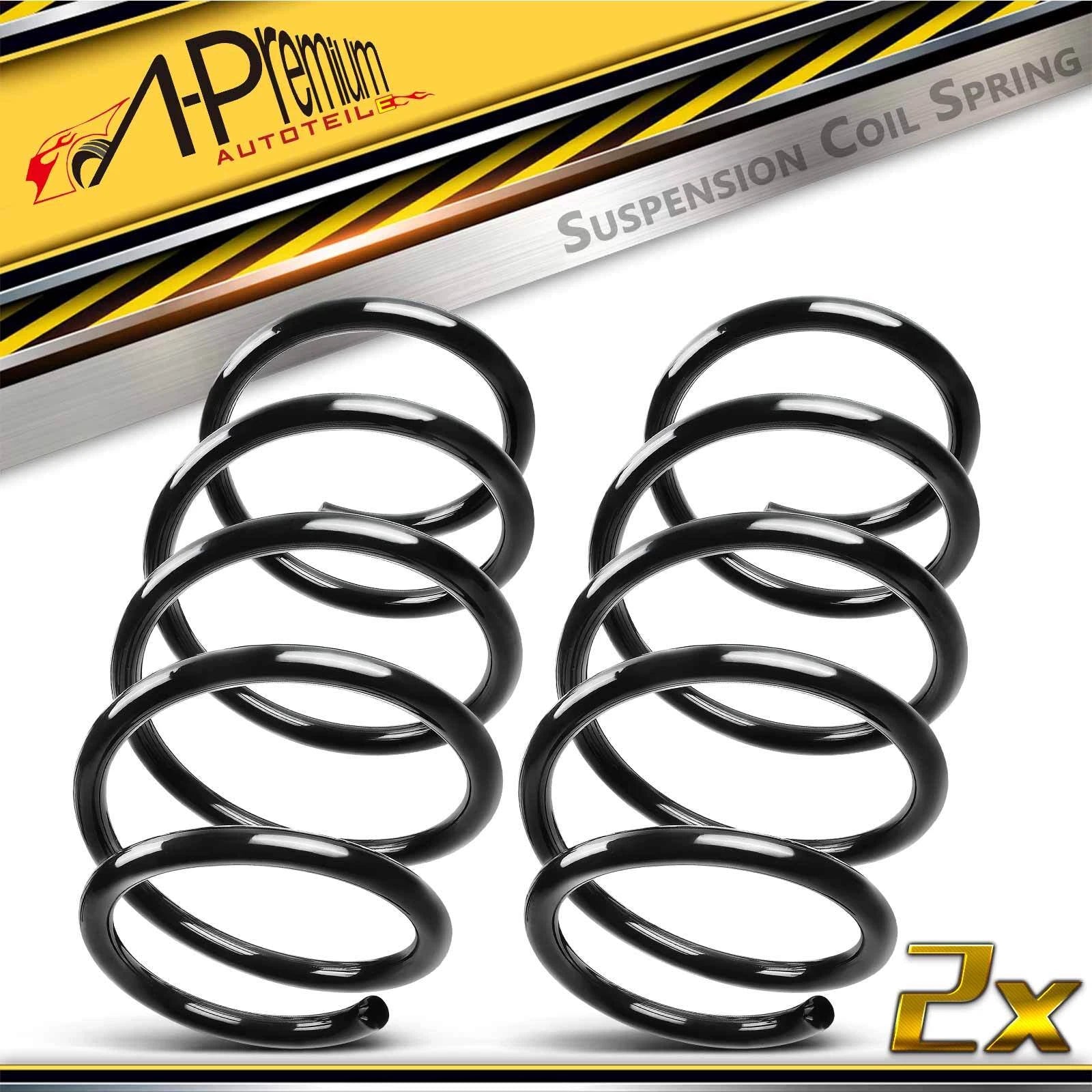 2X Front Coil Springs for BMW E46 325i (2001–2005) Sedan