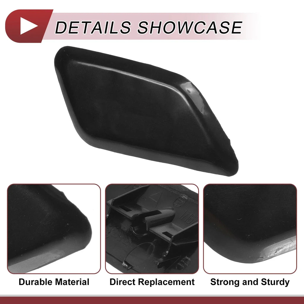 Front Right Washer Nozzle Cover for Honda Odyssey (2009-2014) - Unpainted 1 x