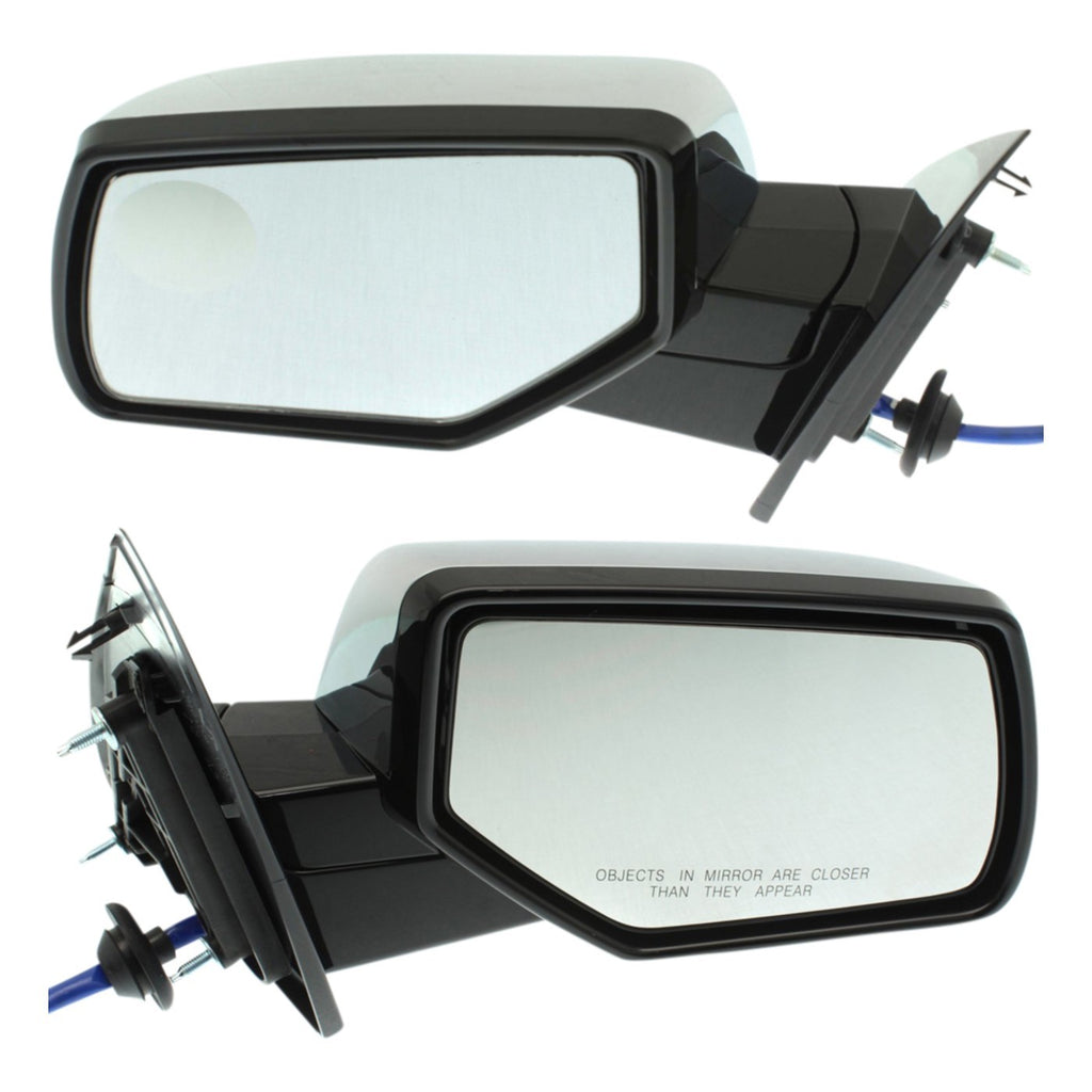 Set of 2 Mirrors for Chevrolet Suburban (2015–2018)