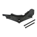 Black Cylinder Base Side Cover for Harley Touring, Dyna (2006-2016)