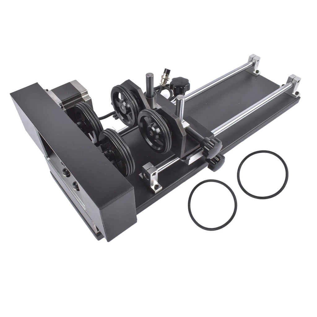 4-Wheel Rotary Axis Attachment for CO2 Engraver (50W-130W)