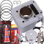 Set of 4 Cylinder Piston Rings for Yamaha TTR 125 (2000–2003)