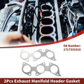 2X Exhaust Manifold Header Gasket for Toyota Tacoma (2006–2014) No.1717331010