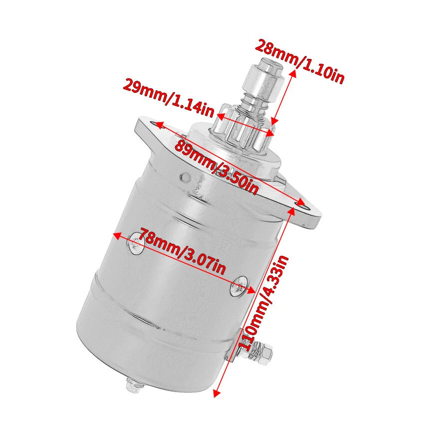 Starter for Nissan Tohatsu 25 30HP (1992–2003) 410-44087 346-76010