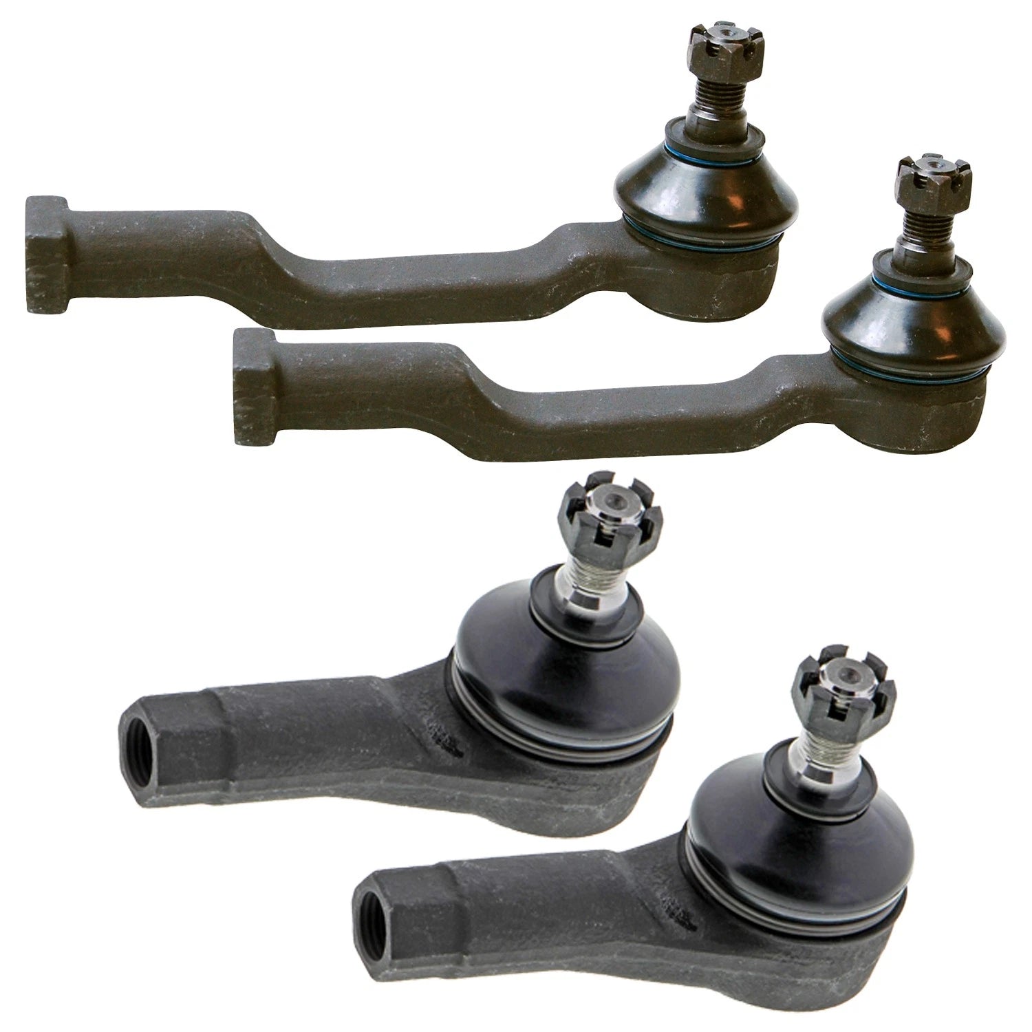 Set of 2 Mevotech Supreme Inner & Outer Steering Tie Rod Ends for B2000 B2200 B2600 (1986–1993)