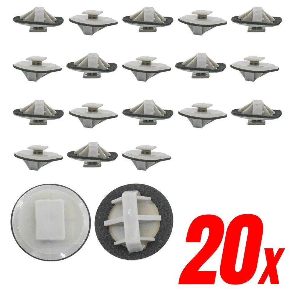 Set of 4 Side Skirt Rocker Molding Retainer Clips for Mazda