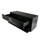 Aluminum Underbody Tool Box for Truck (48"X18"X20") - Black