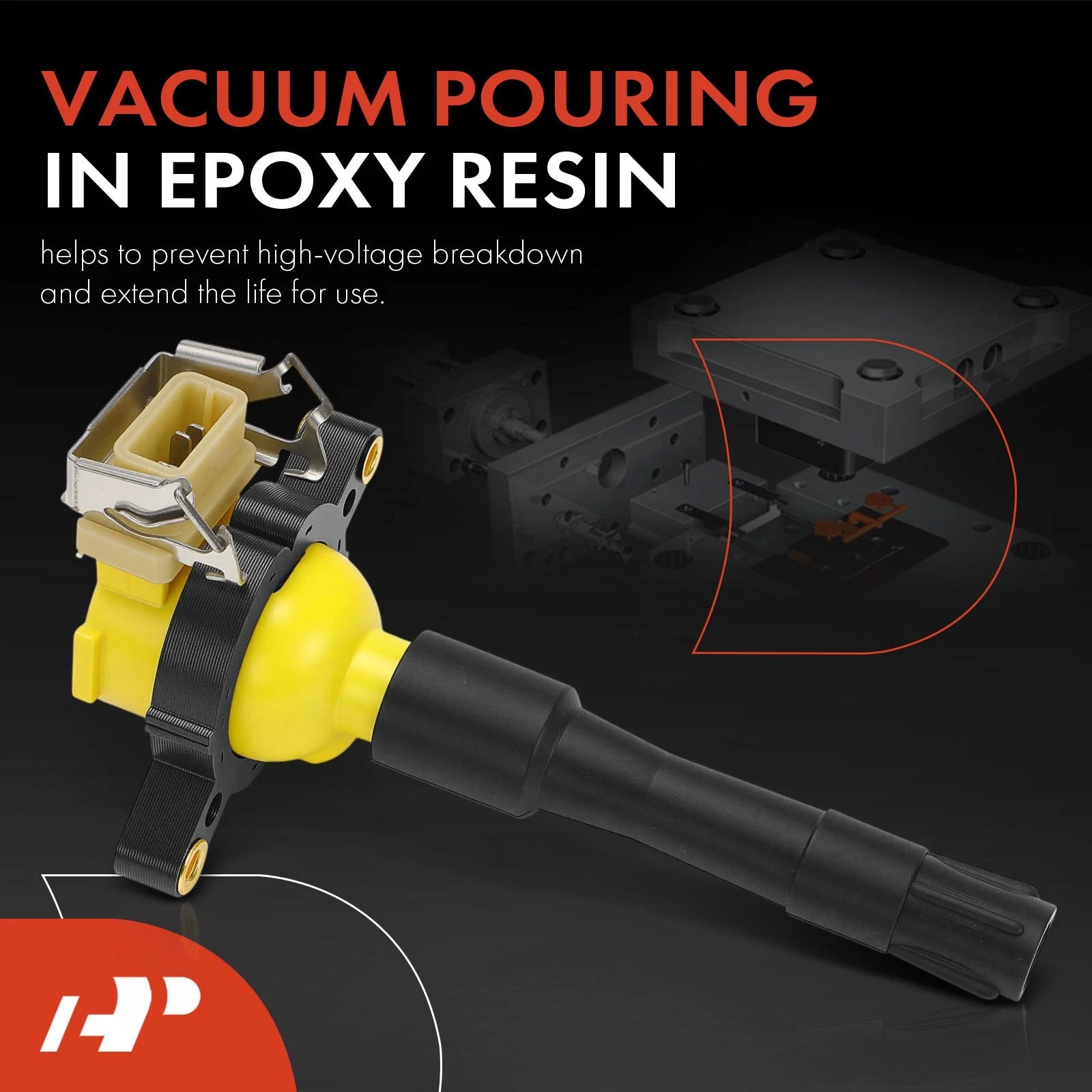6X Yellow Ignition Coil Pack for BMW E46 320i 330i X5 Z3 M3 (1998–2006)