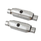2X 2.5" Inlet & Outlet Catalytic Converter for Ford F150 (1997–2003)