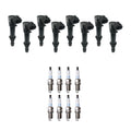 Set of 8 Ignition Coils & Denso Platinum Spark Plugs for Dodge Dakota (1997–2004)