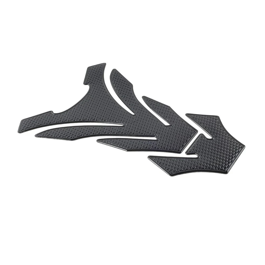 Black Motorcycle Fuel Tank Pad Cover Protector Decal Grip