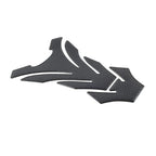 Black Motorcycle Fuel Tank Pad Cover Protector Decal Grip