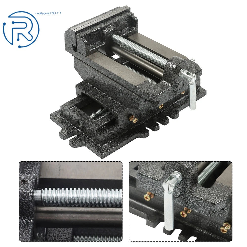 5" Cross Slide Vise for Drill Press (Heavy Duty)