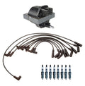 Ignition Wires & Spark Plugs Kit for Chevy Caprice/Impala V8 (1994–1996)