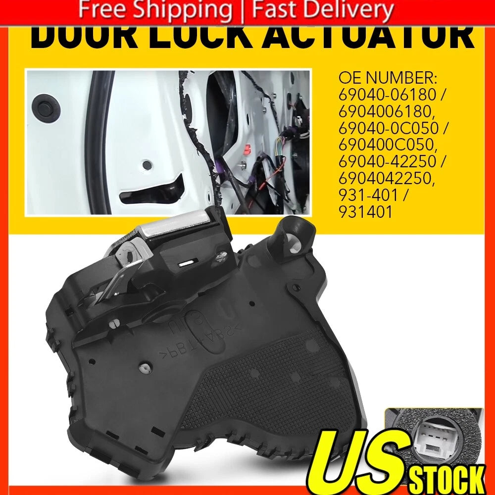 Rear Left Door Lock Actuator for Lexus Toyota Scion (2006–2018)