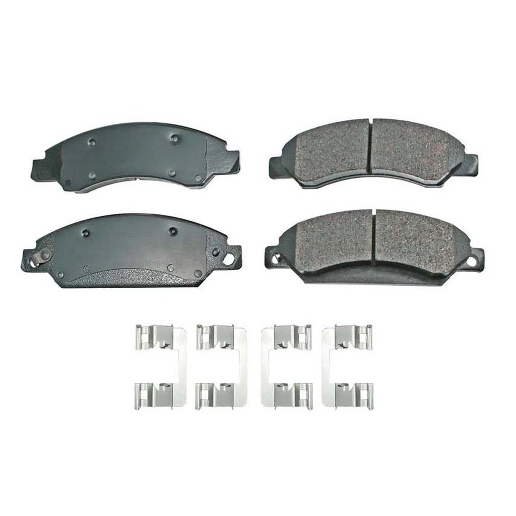 Front Brake Kit 330mm Drilled Rotors Akebono Ceramic Pads for Chevy Cadillac GMC