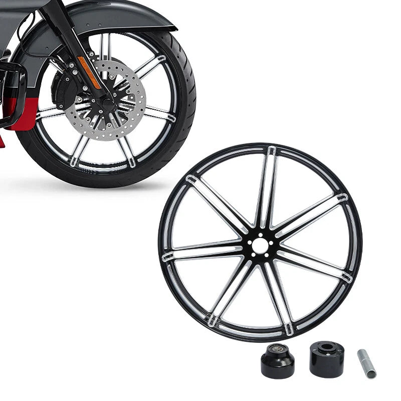 23" Front Wheel Rim & Single Disc Hub for Harley Road King (1997–2021)