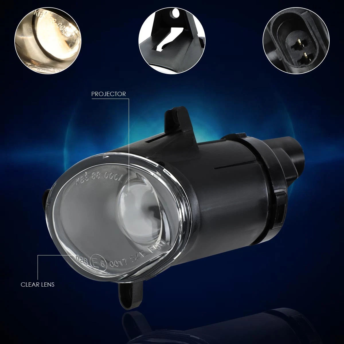 High-Power LED Fog Lights for Chevy Silverado 1500 (2014–2015)
