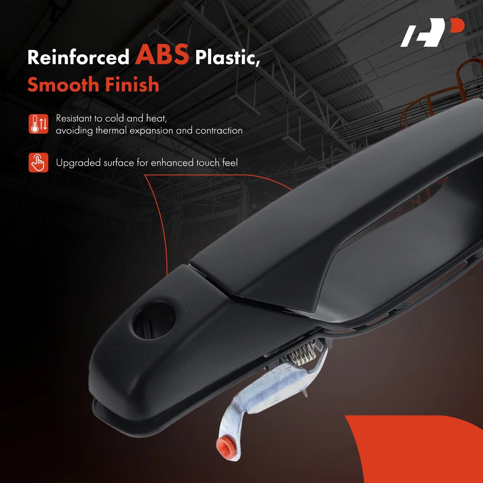 2X Front Exterior Door Handle for Chevrolet Silverado GMC Sierra (2007–2014)