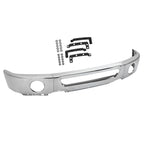 Steel Chrome Front Bumper for Ford F-150 (2006–2008) with Fog Light Holes