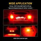 2X LED Backup Brake Stop Parking Tail Light Bulb for AUXITO 3157 4057 3457